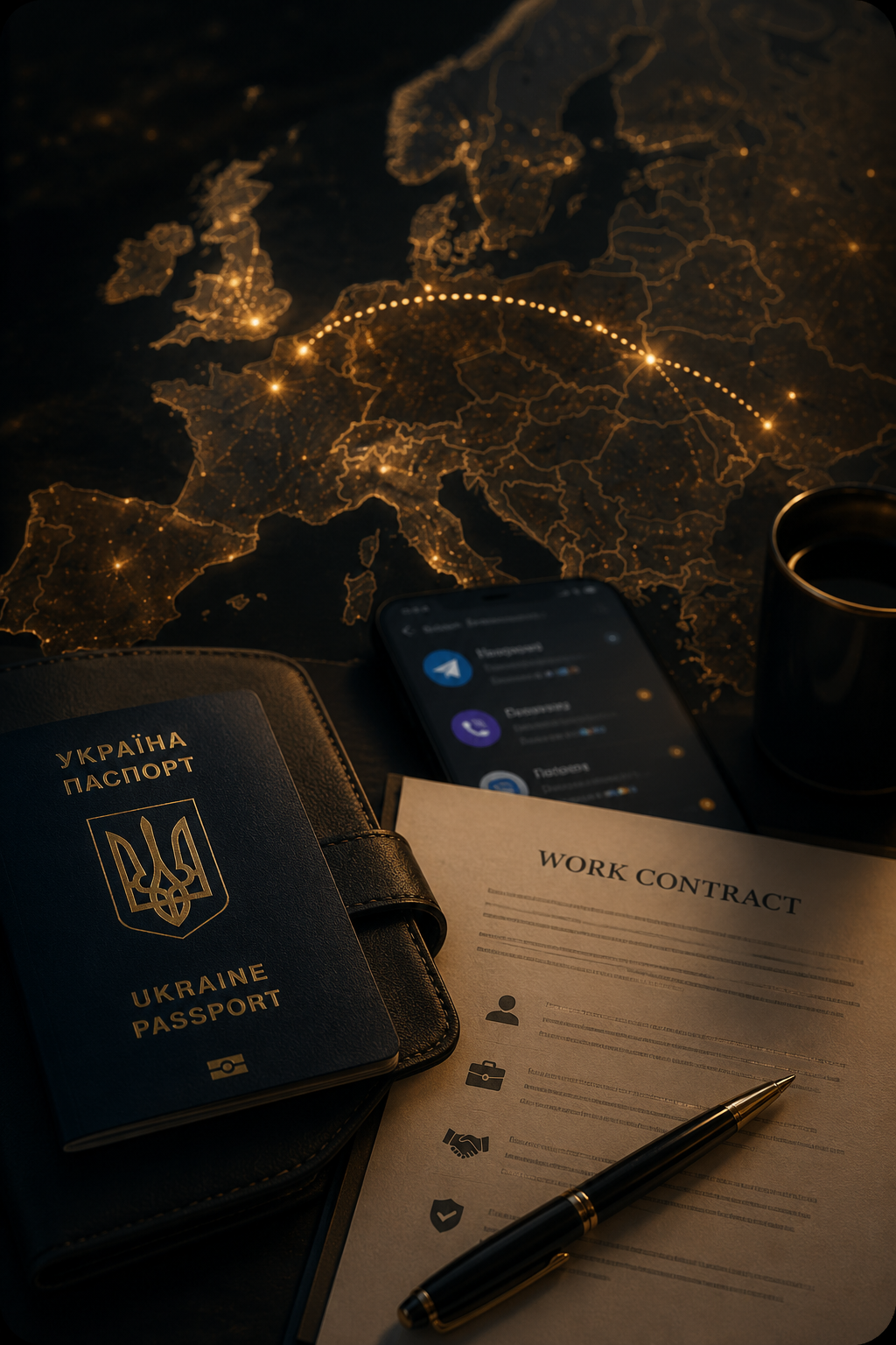 Кандидат отримує вакансії в Європі